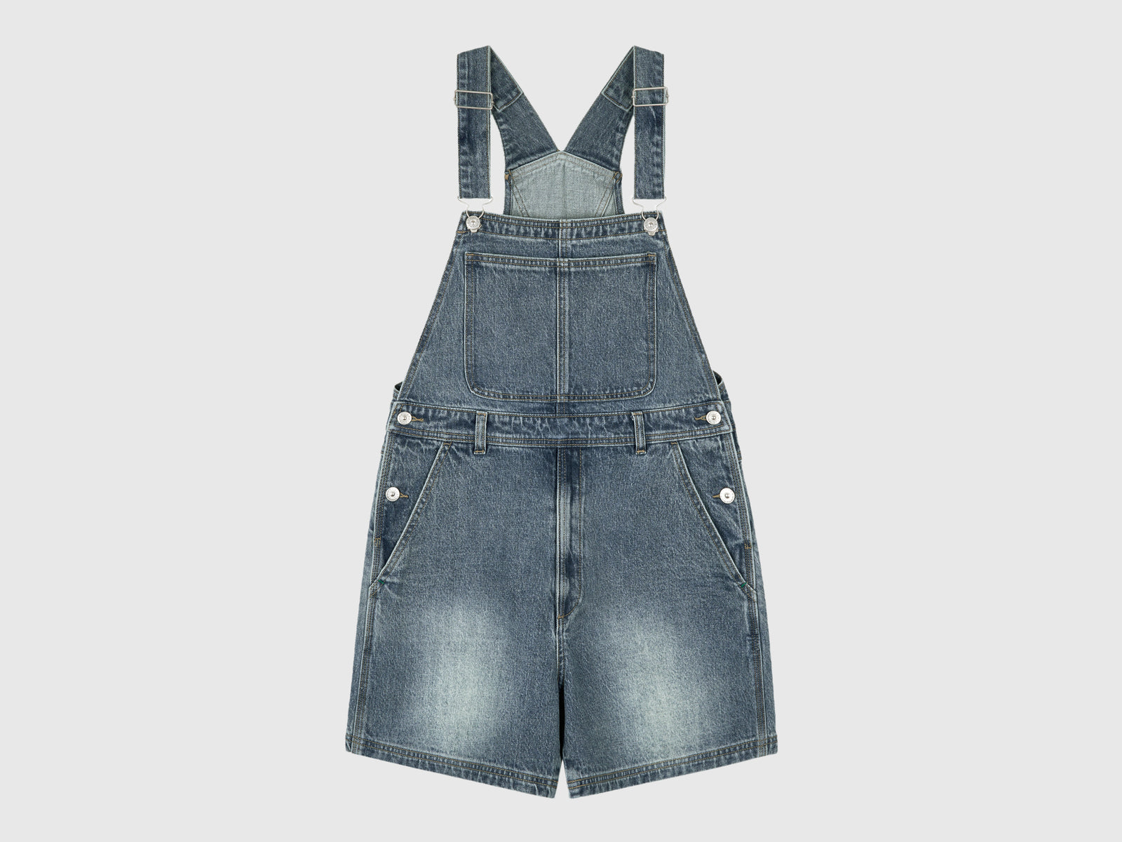Salopette di jeans da donna blu | Benetton Outlet
