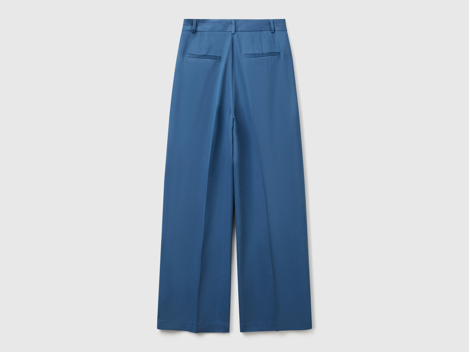 Pantaloni ampi fluidi da donna avio 2 | Benetton Outlet