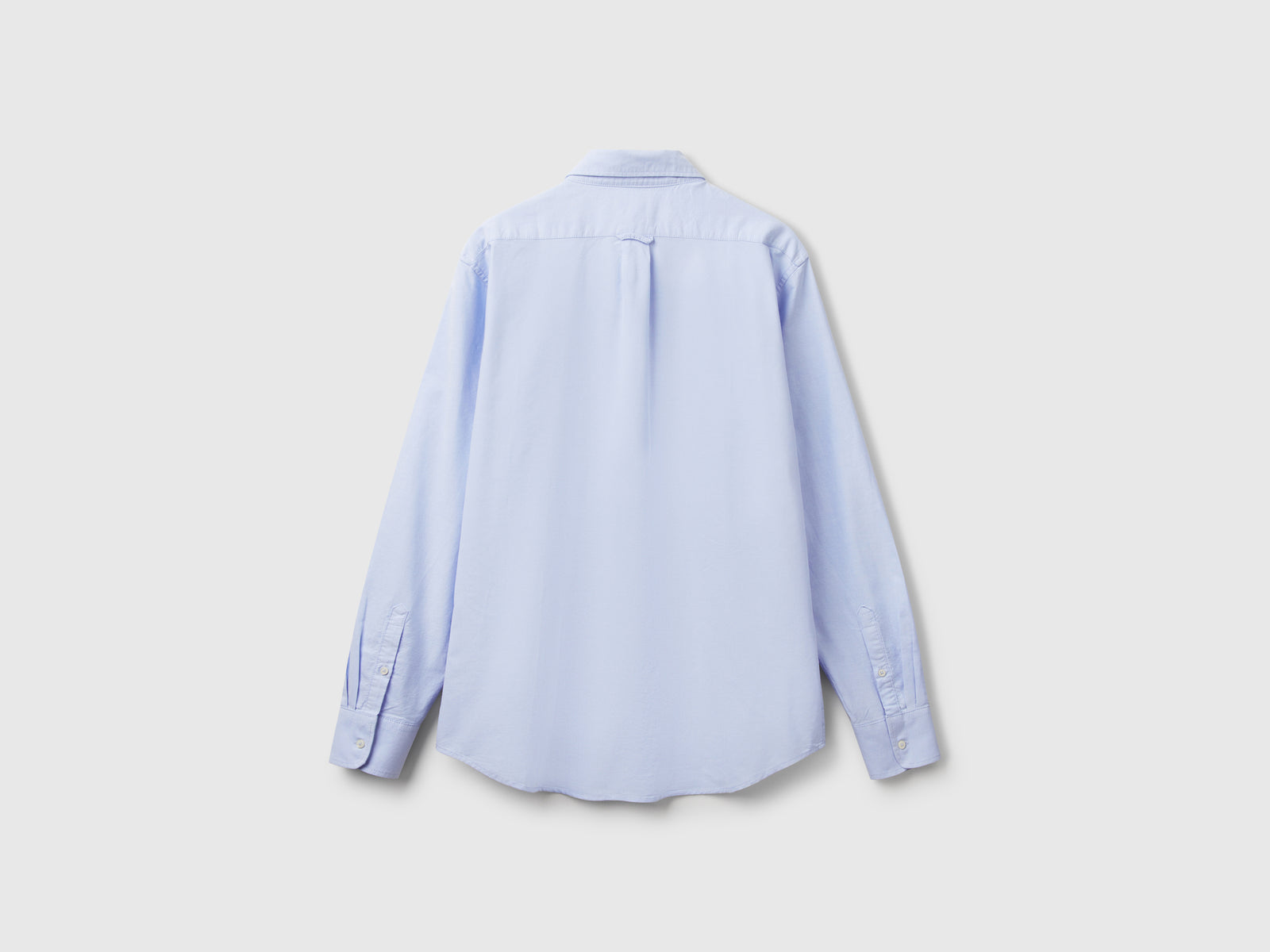 Camicia regular fit button down da uomo azzurro 2 | Benetton Outlet