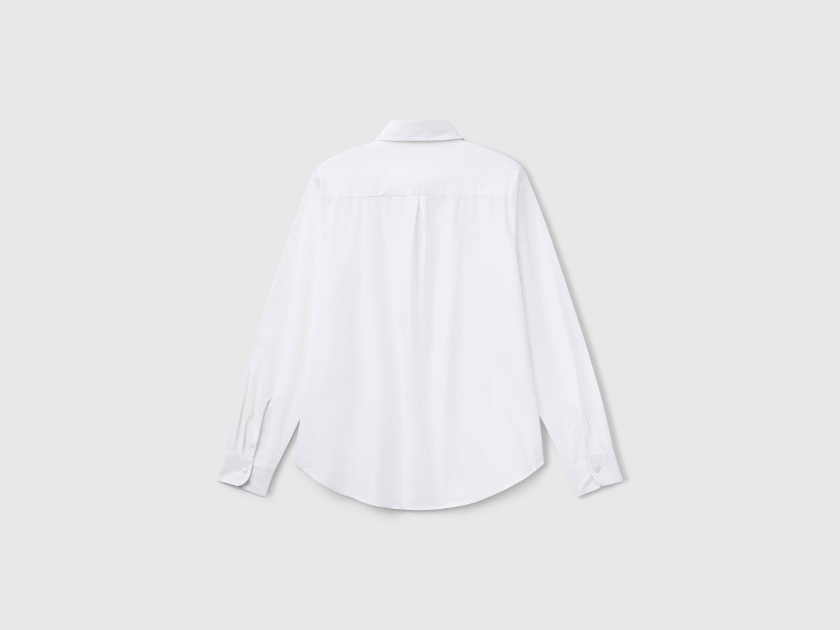 Regular fit cotton shirt