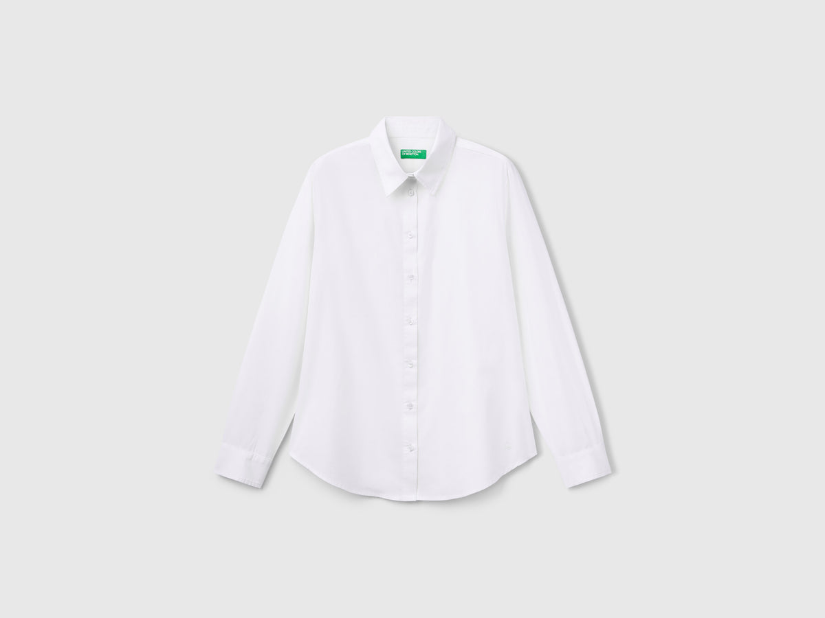 Regular fit cotton shirt