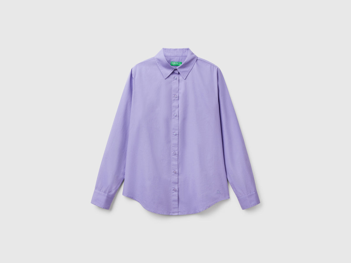 Camicia regular fit in cotone