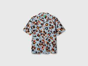 Camicia con stampa floreale