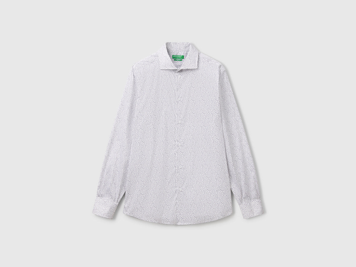Camicia fantasia slim fit