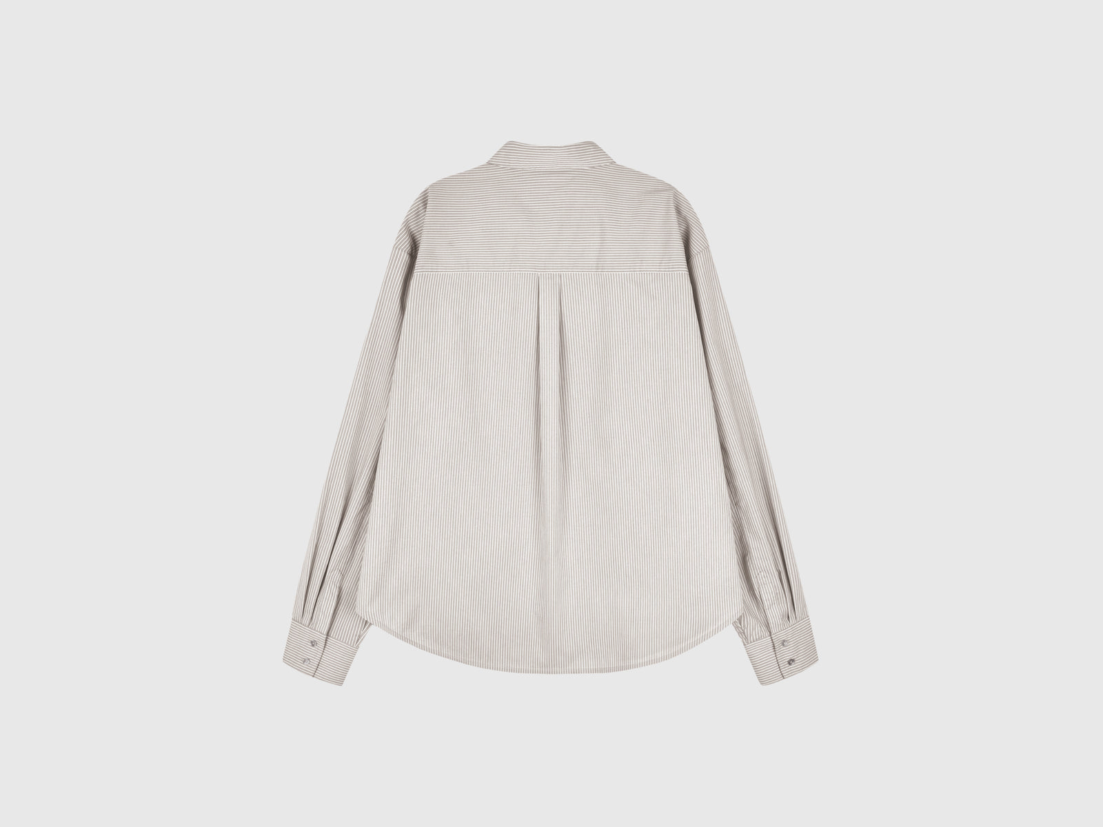 Camicia a righe da donna grigio 2 | Benetton Outlet