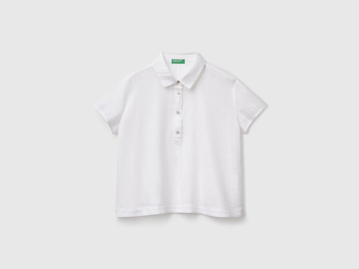 Camicia leggera a manica corta