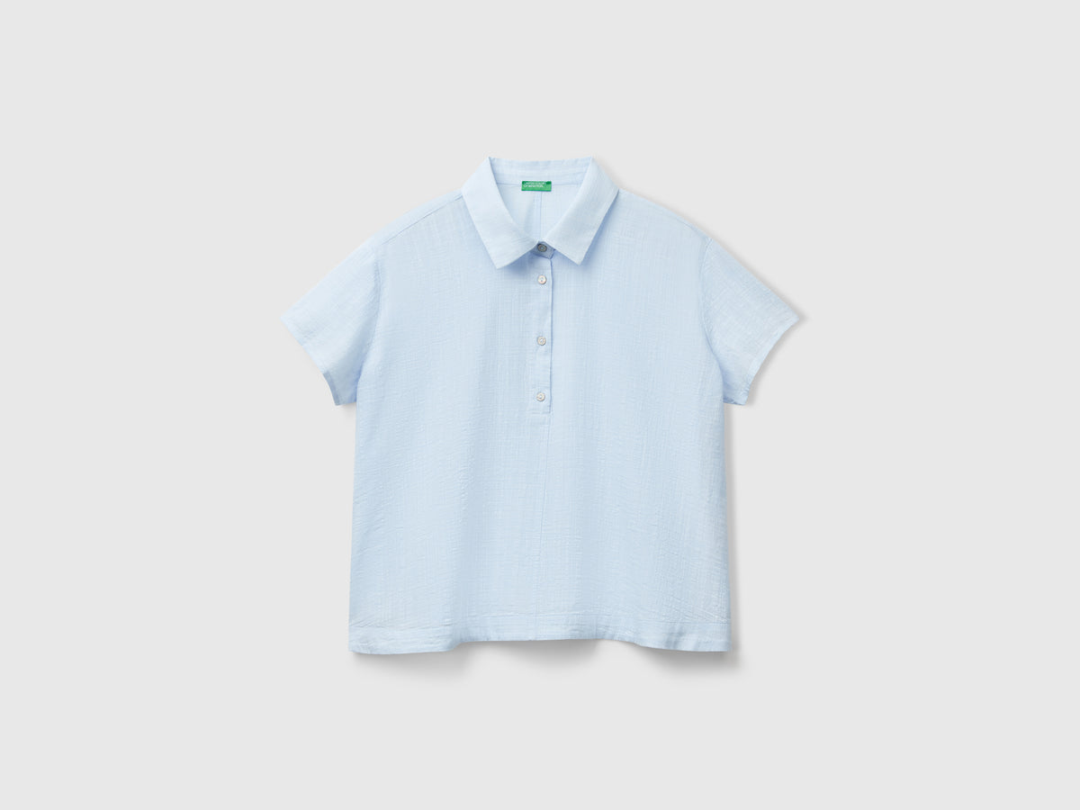 Camicia leggera a manica corta