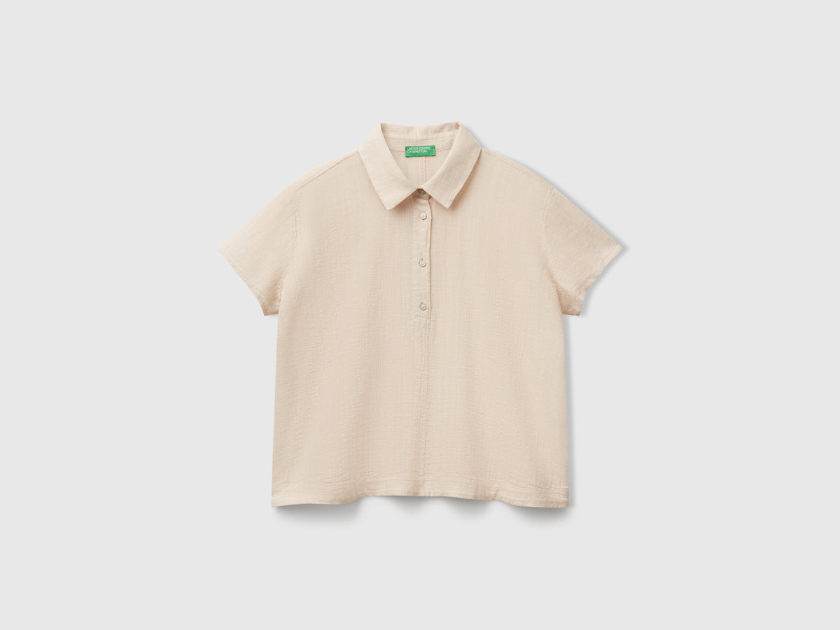 Camicia leggera a manica corta