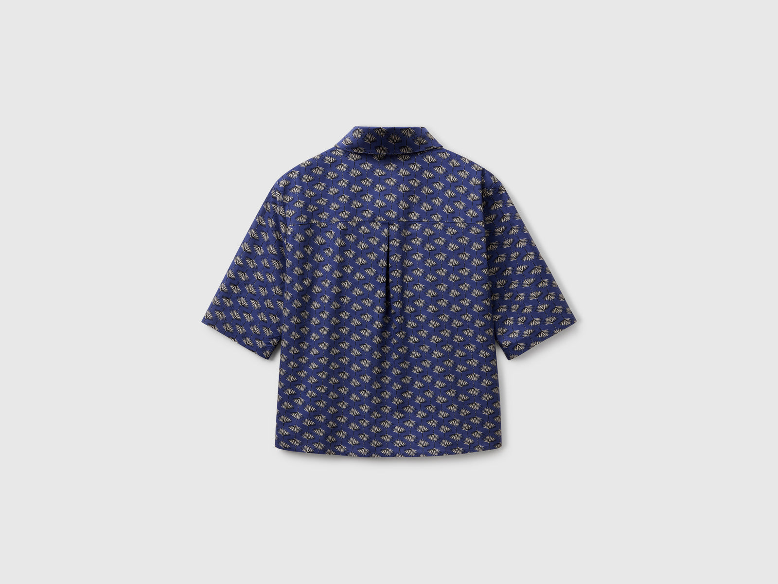 Camicia fantasia in cotone leggero da donna multi-color 2 | Benetton Outlet