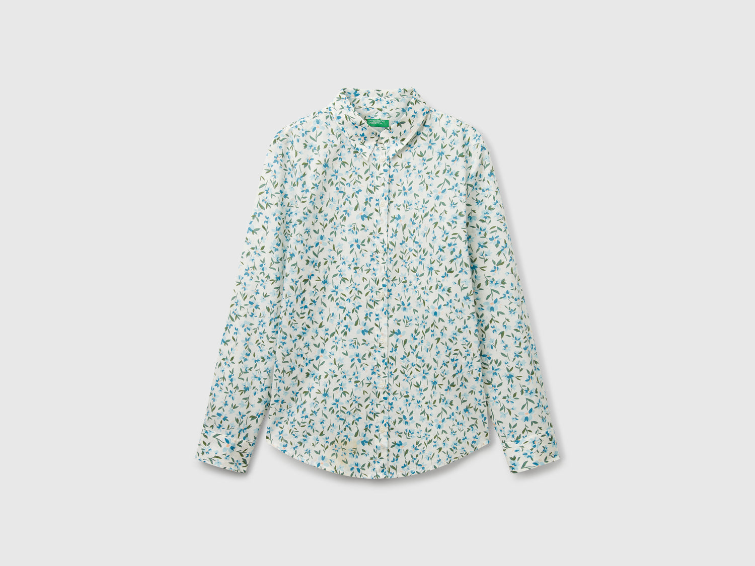 Camicia a fiori da donna multi-color | Benetton Outlet