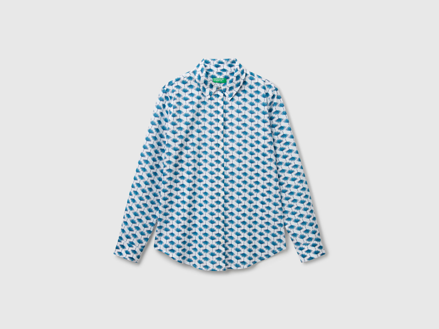 Camicia scuro fantasia da donna multi-color | Benetton Outlet