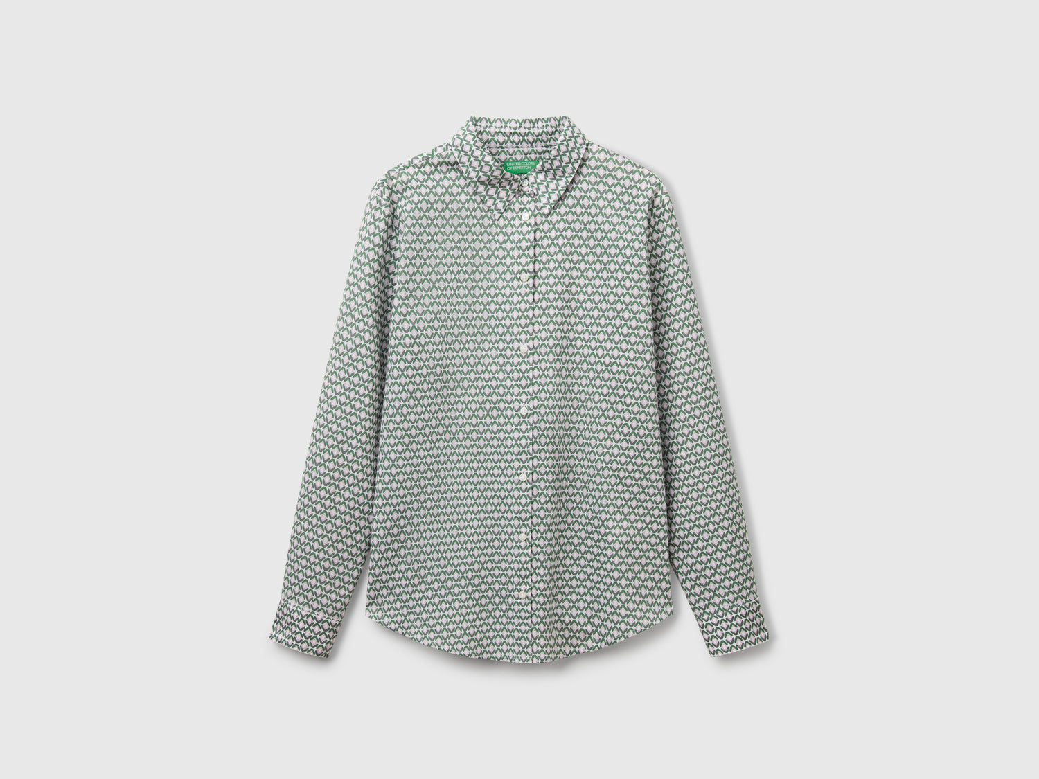 Camicia fantasia da donna multi-color | Benetton Outlet