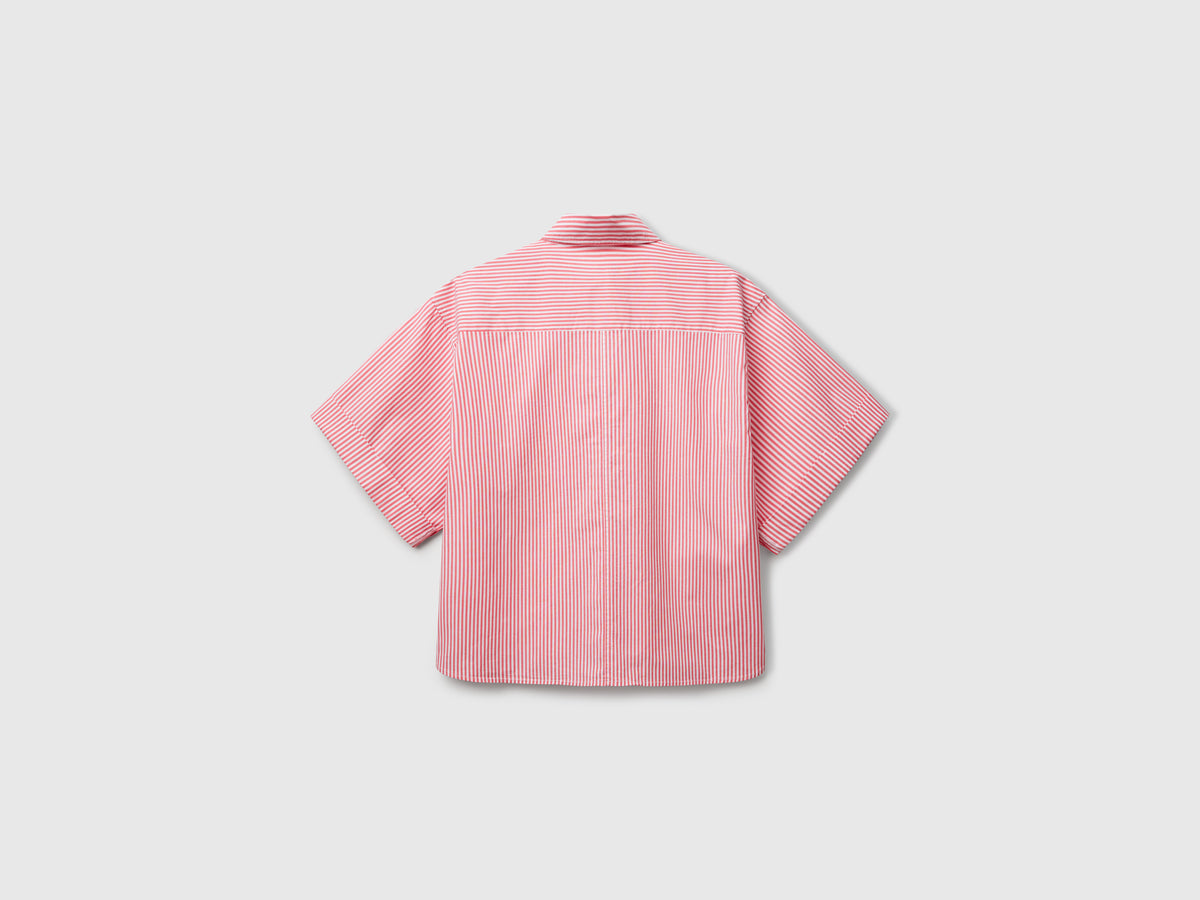 Camicia boxy fit a righe