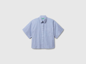 Camicia boxy fit a righe