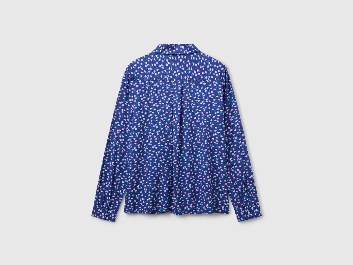 Camicia fantasia in viscosa