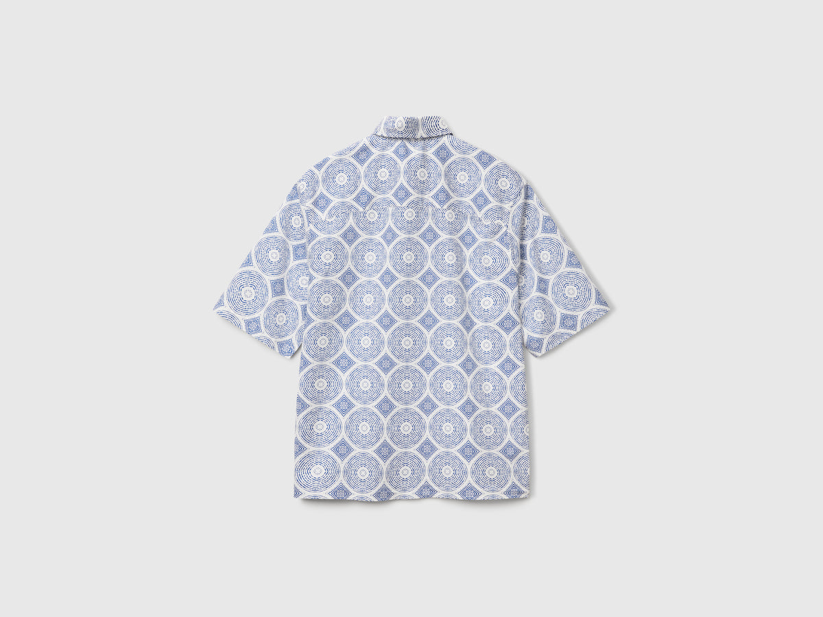 Camicia fantasia a manica corta