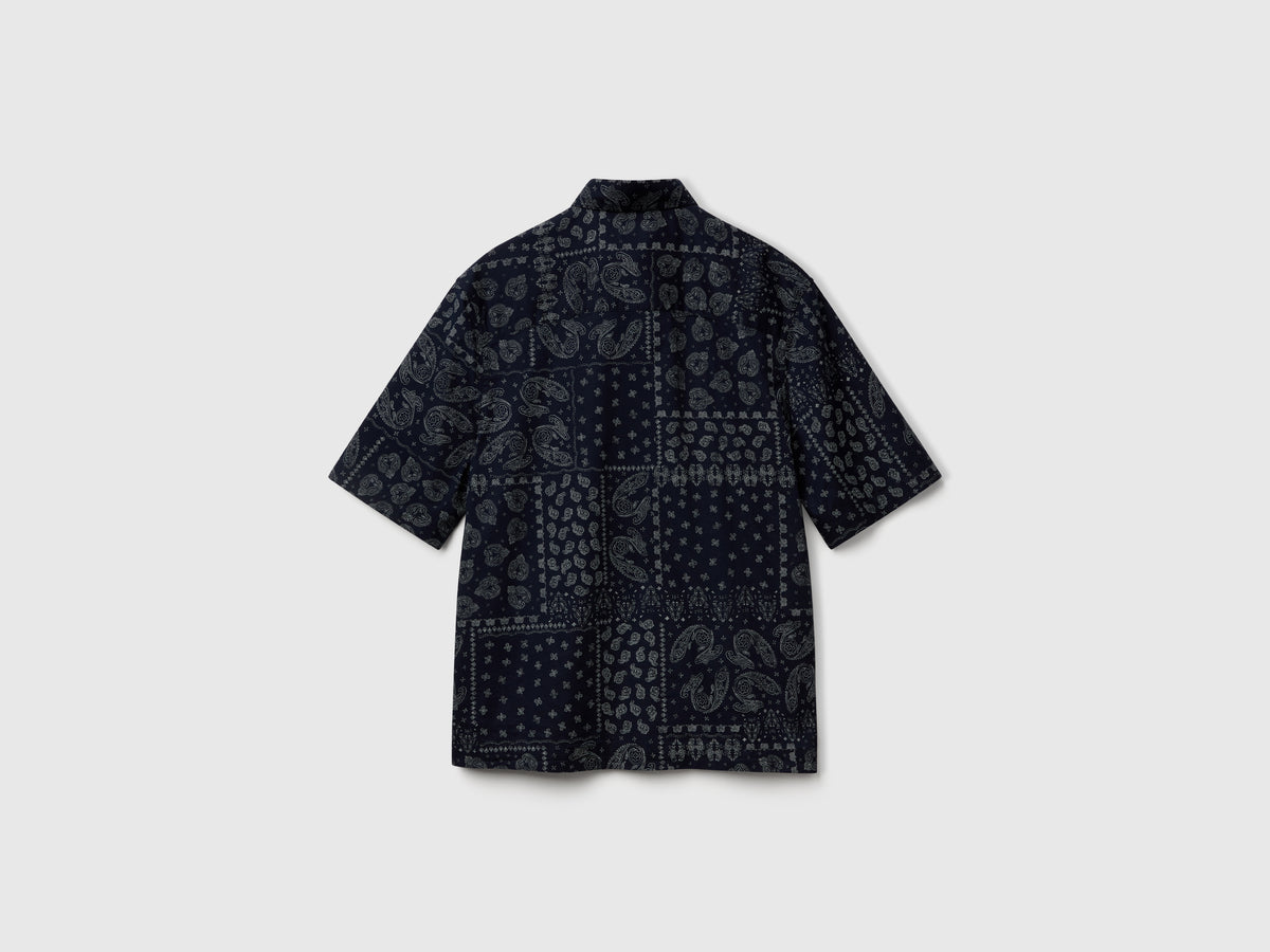 Camicia fantasia a manica corta