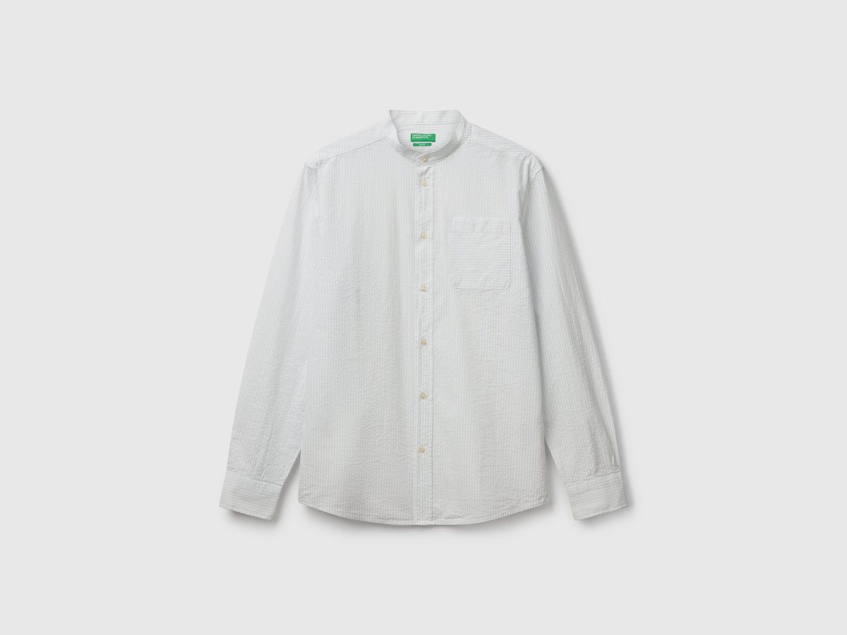 Camicia coreana a righe