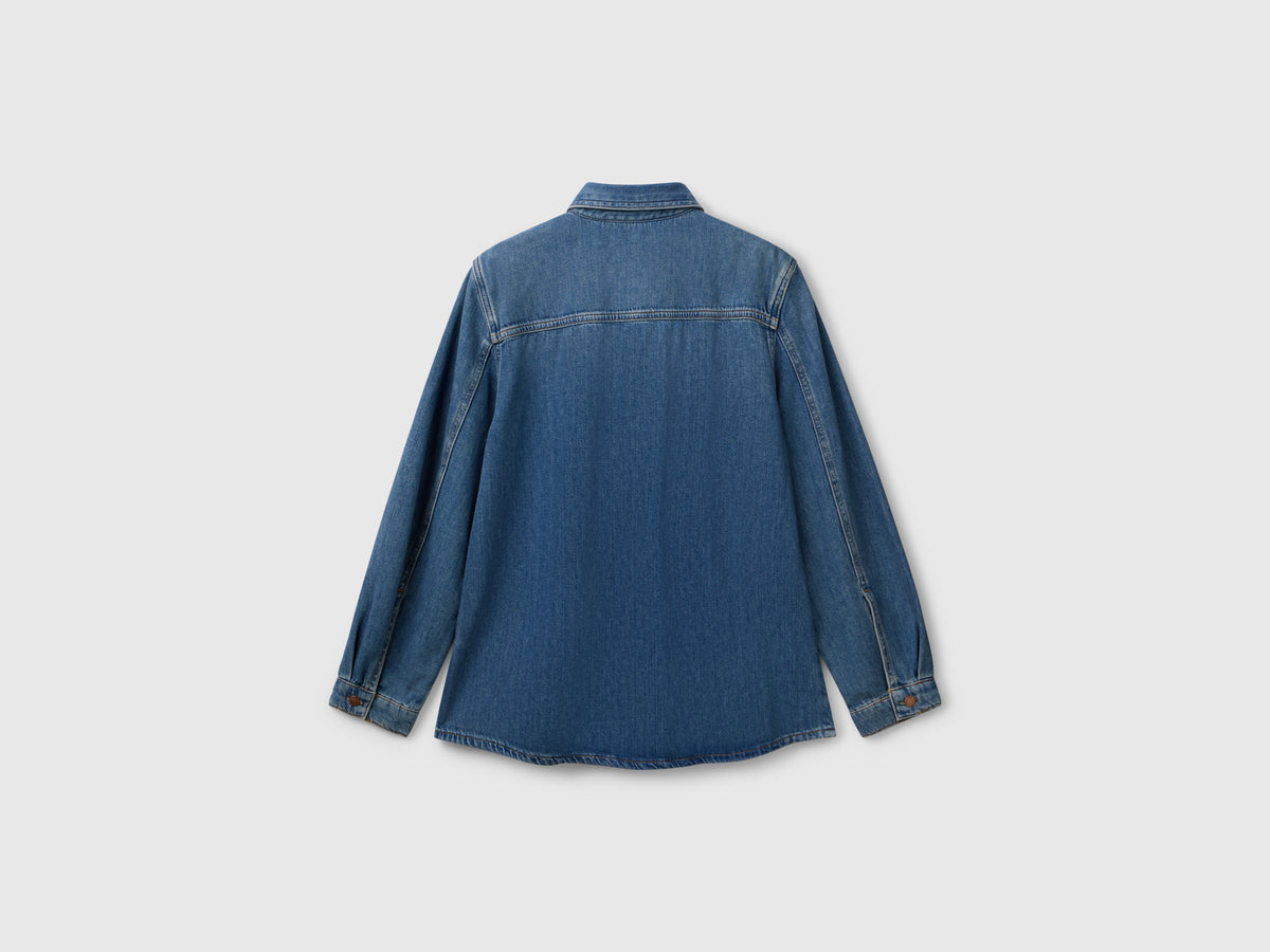 Denim overshirt