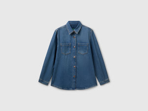 Denim overshirt