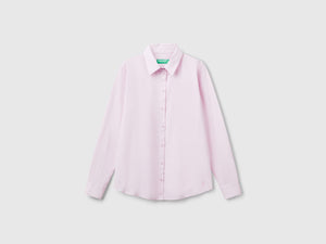 Regular fit shirt in lightweight cotton