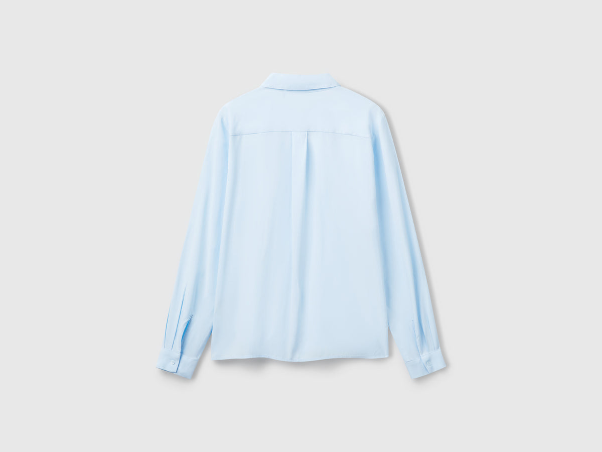 Camicia regular fit in viscosa