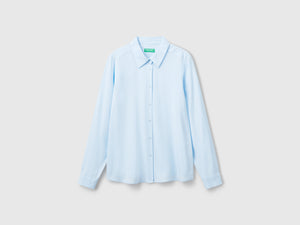 Camicia regular fit in viscosa