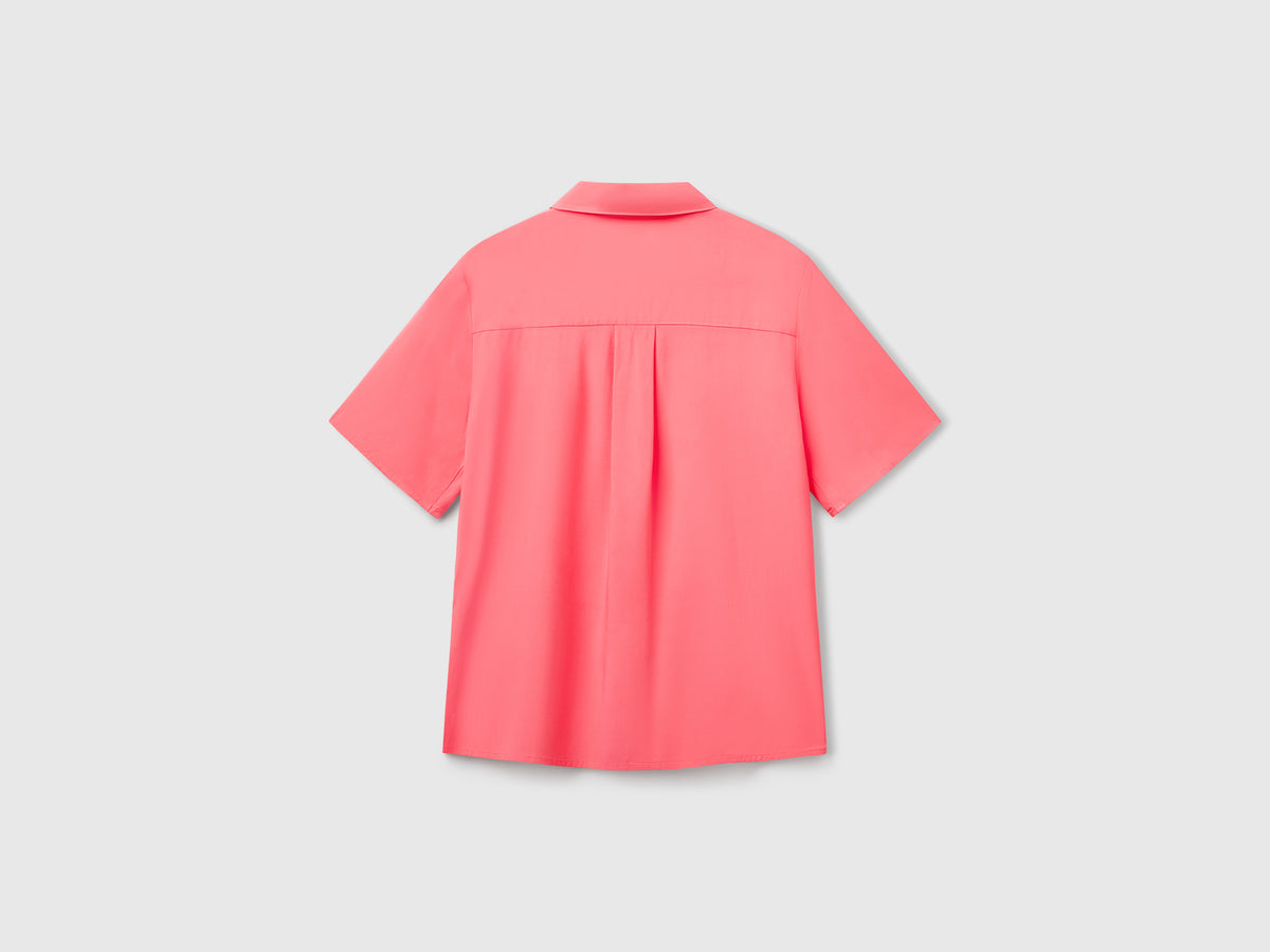 Camicia manica 3/4 in viscosa