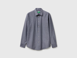 Camicia a righe regular fit