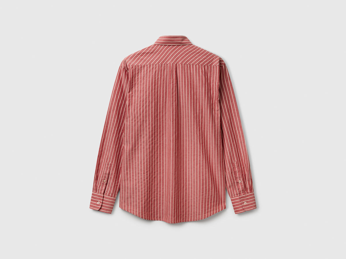 Camicia a righe regular fit
