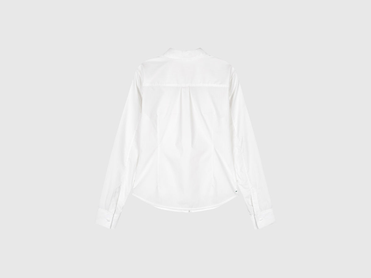 Fitted shirt in viscose blend