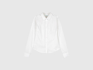 Fitted shirt in viscose blend