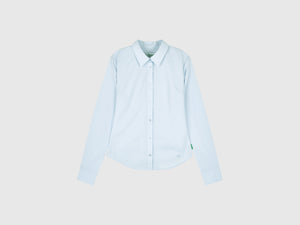 Camicia sciancrata in misto viscosa