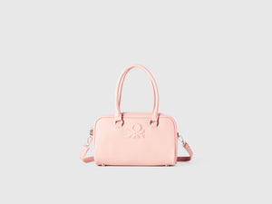 Borsa a mano in tessuto spalmato
