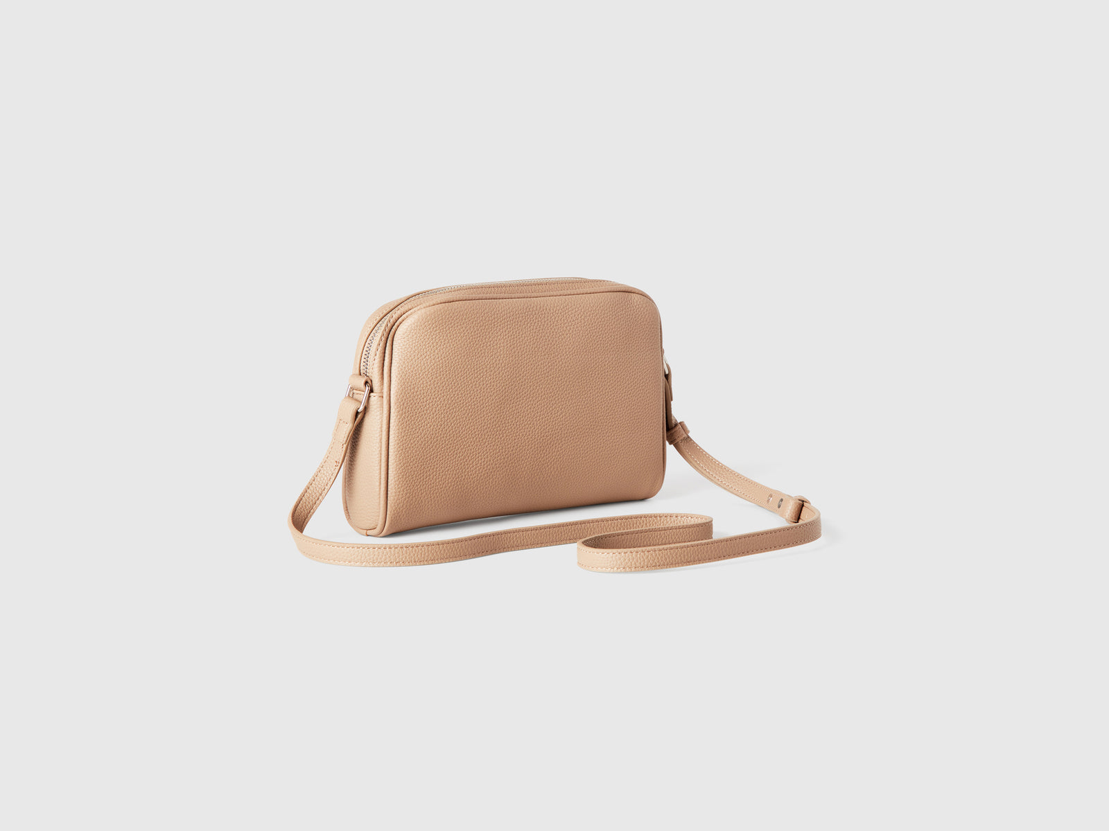 Borsa piccola a tracolla da donna beige 2 | Benetton Outlet