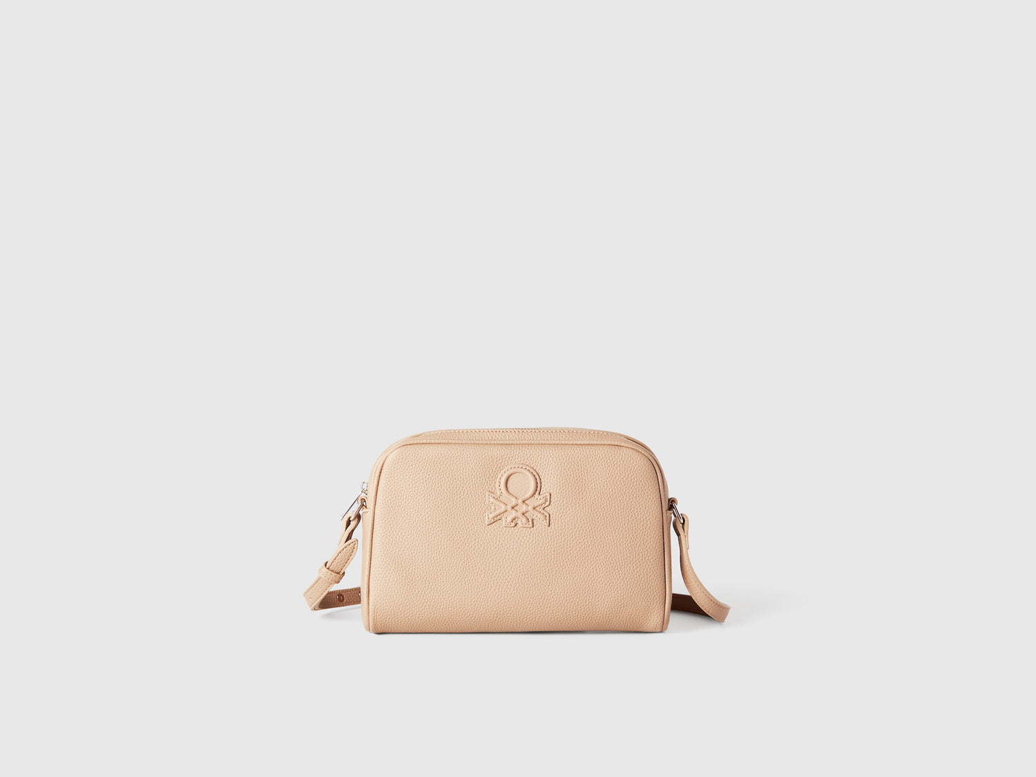 Borsa piccola a tracolla da donna beige | Benetton Outlet