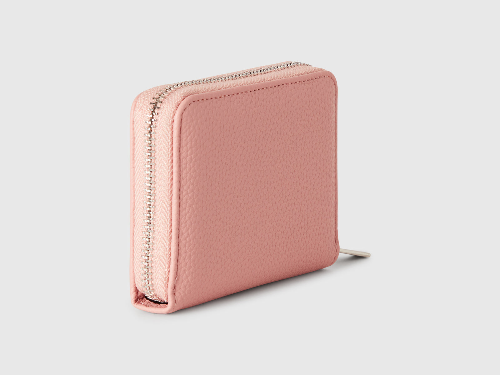 Portafoglio piccolo con zip da donna rosa 2 | Benetton Outlet
