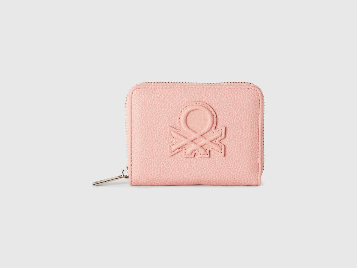 Portafoglio piccolo con zip