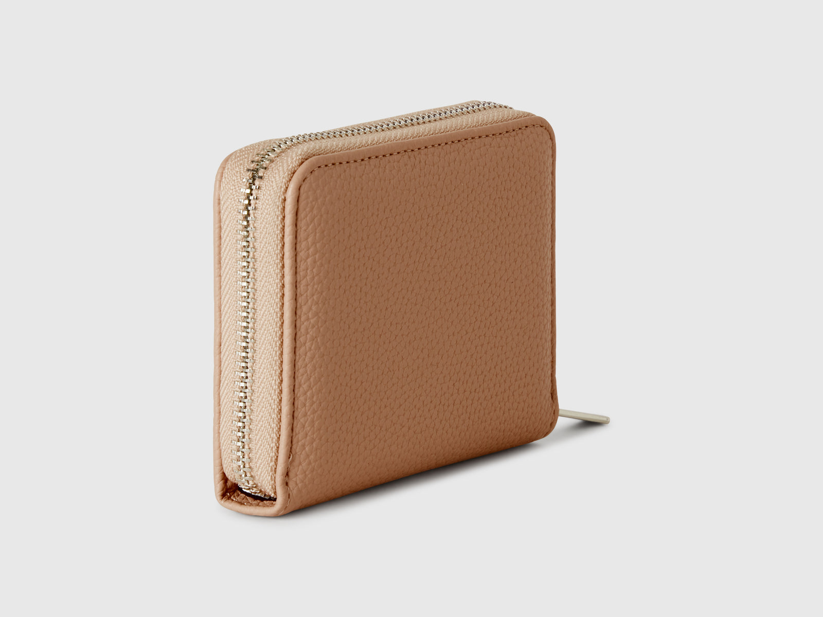 Portafoglio piccolo con zip da donna beige 2 | Benetton Outlet