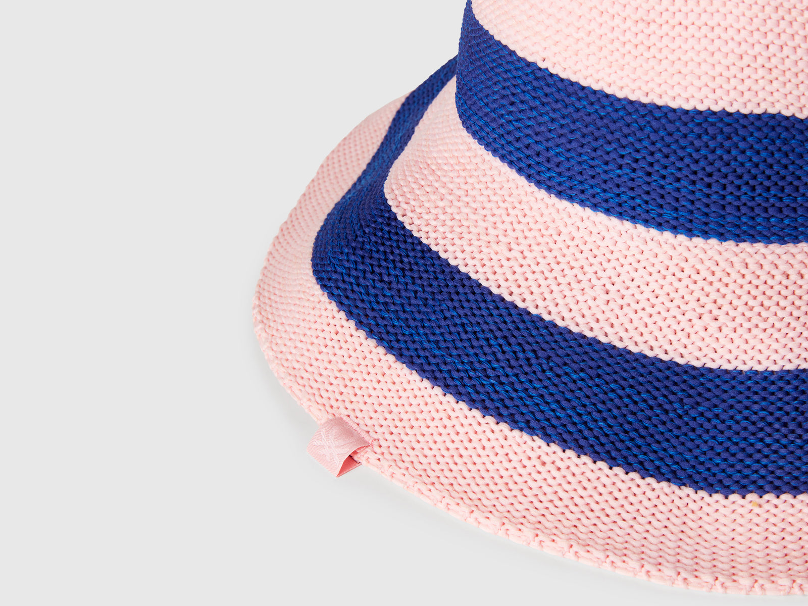 Cappello a righe blu e rosa da donna multi-color 3 | Benetton Outlet