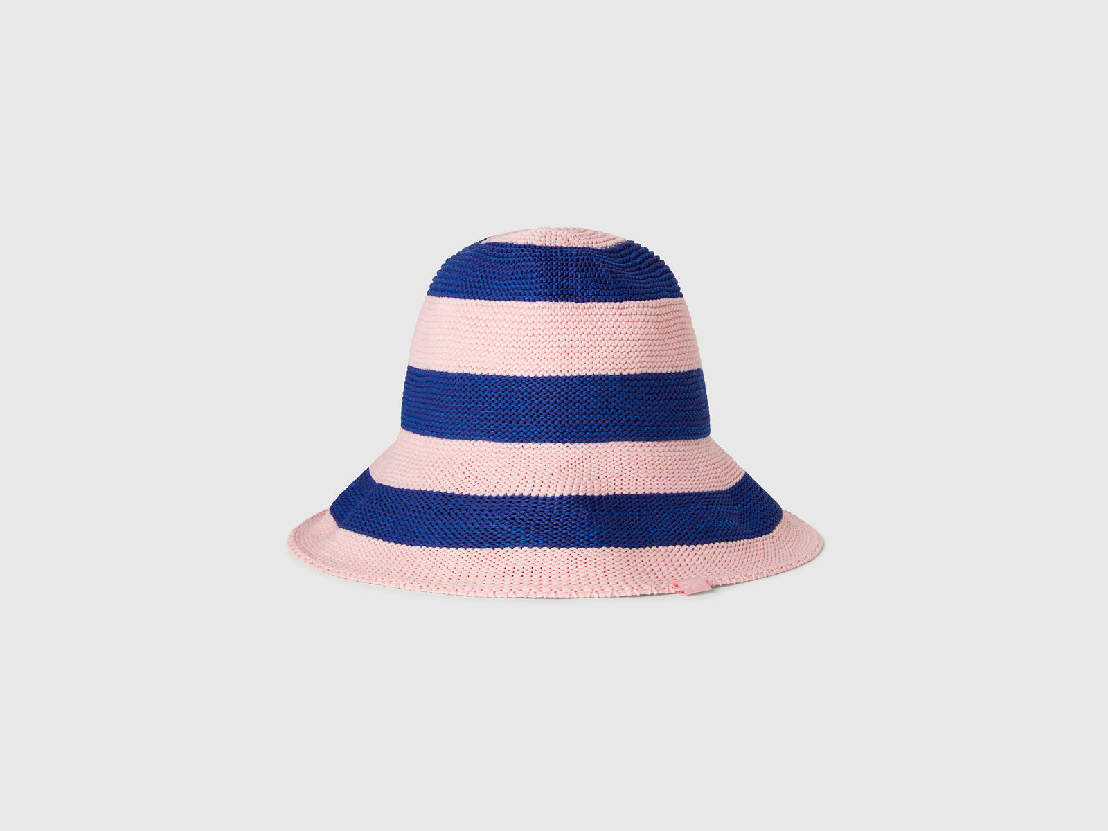 Cappello a righe blu e rosa da donna multi-color | Benetton Outlet