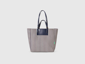 Tote bag a righe e