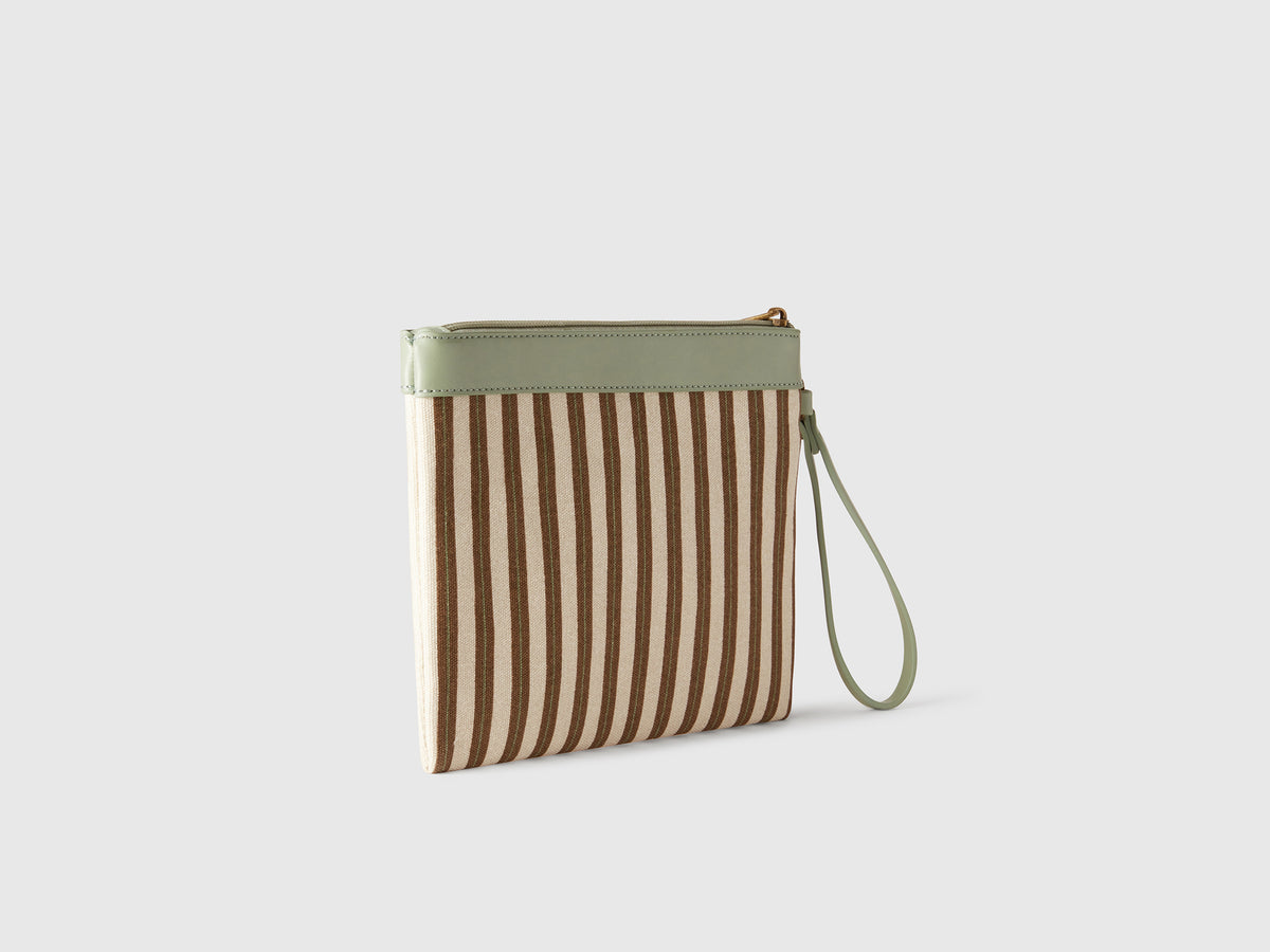 Large striped envelope