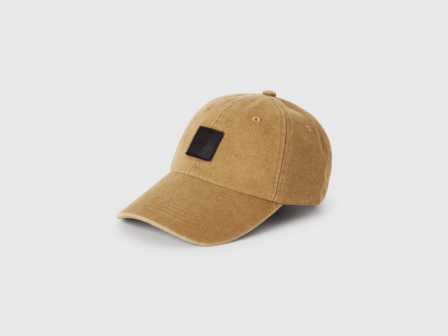 Cappello baseball in cotone da uomo beige | Benetton Outlet