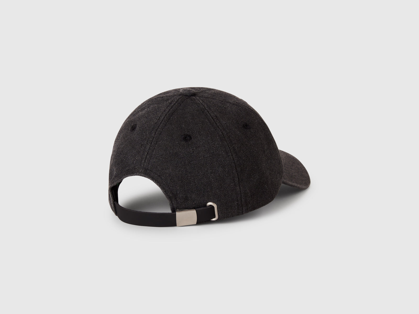 Cappello baseball in cotone da uomo nero 2 | Benetton Outlet