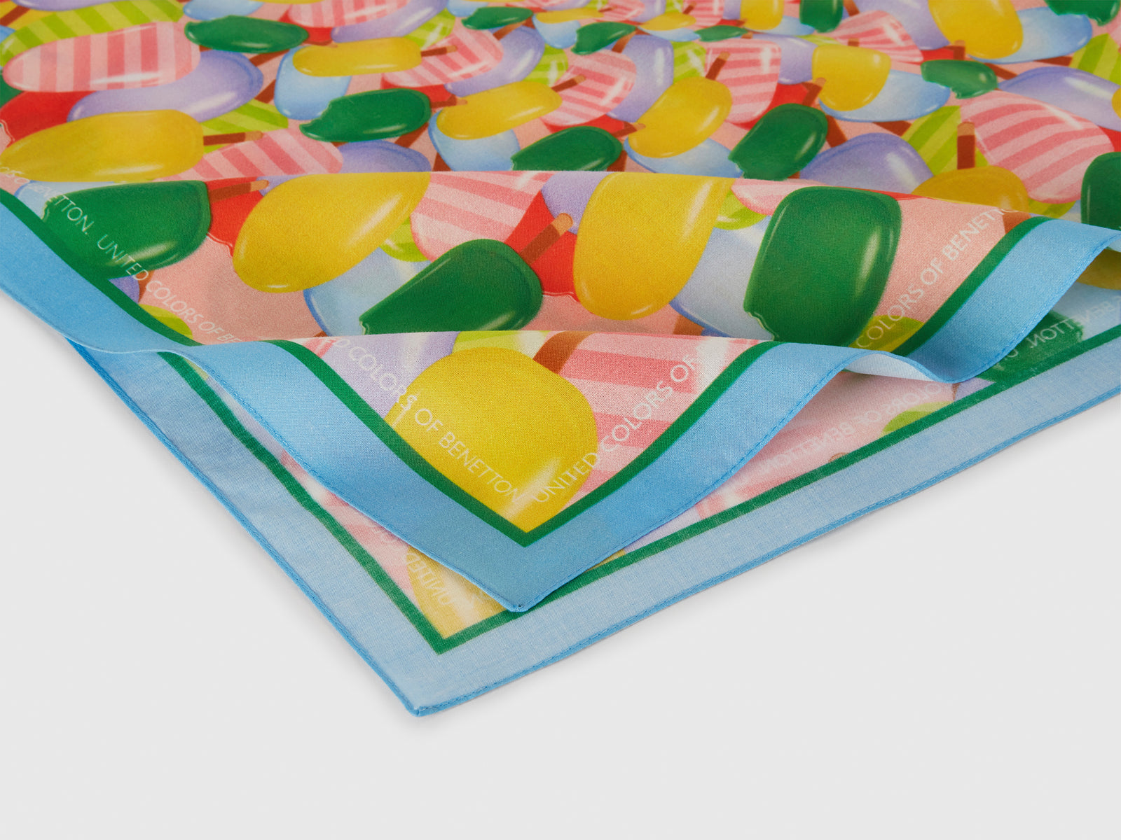 Bandana con pattern gelati da donna multi-color 2 | Benetton Outlet