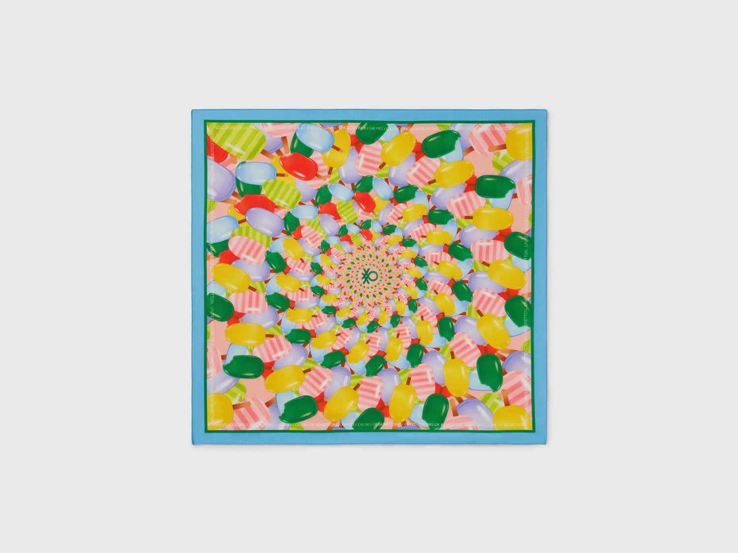 Bandana con pattern gelati da donna multi-color | Benetton Outlet