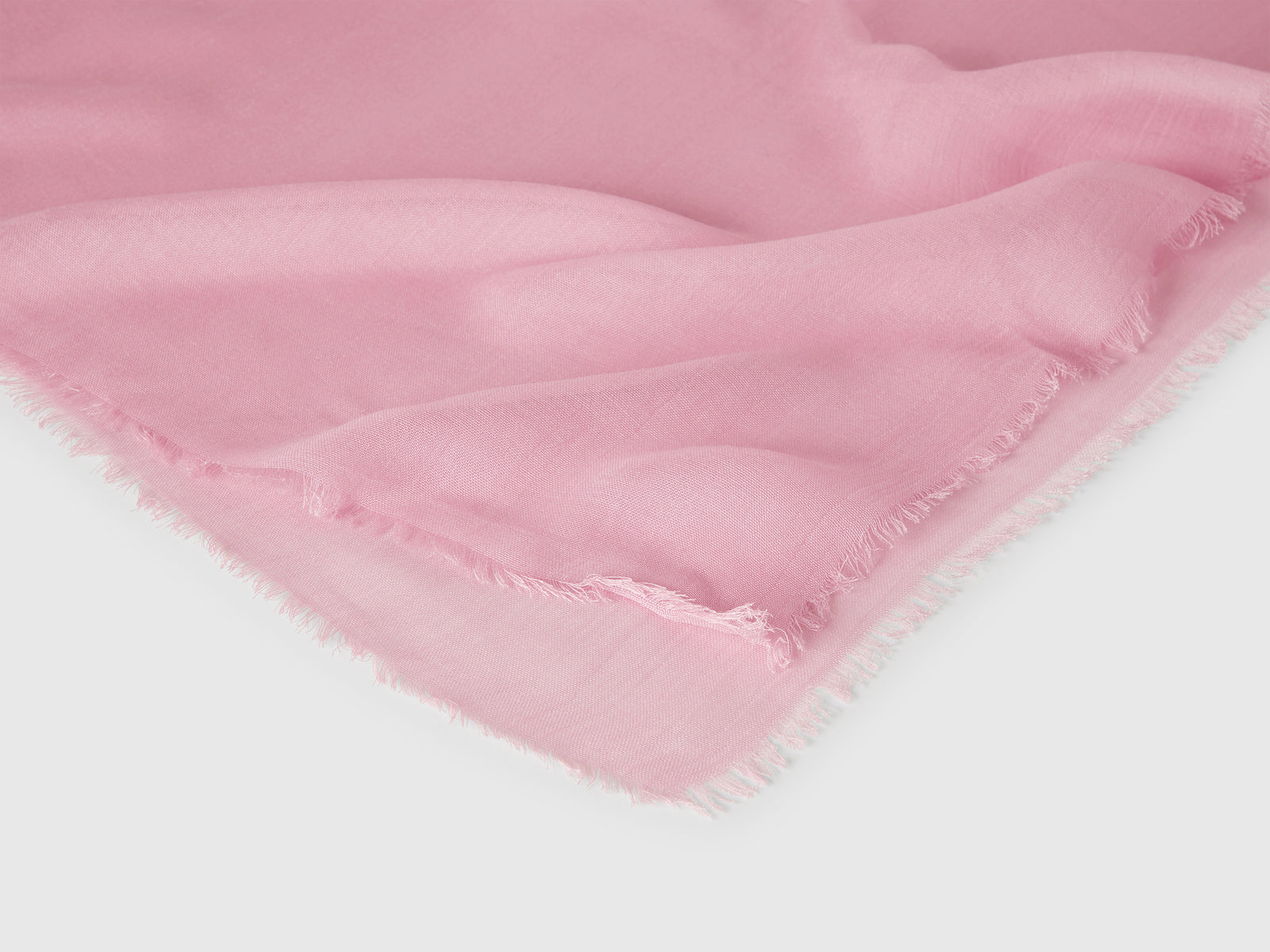 Sciarpa in seta e Modal da donna rosa 2 | Benetton Outlet
