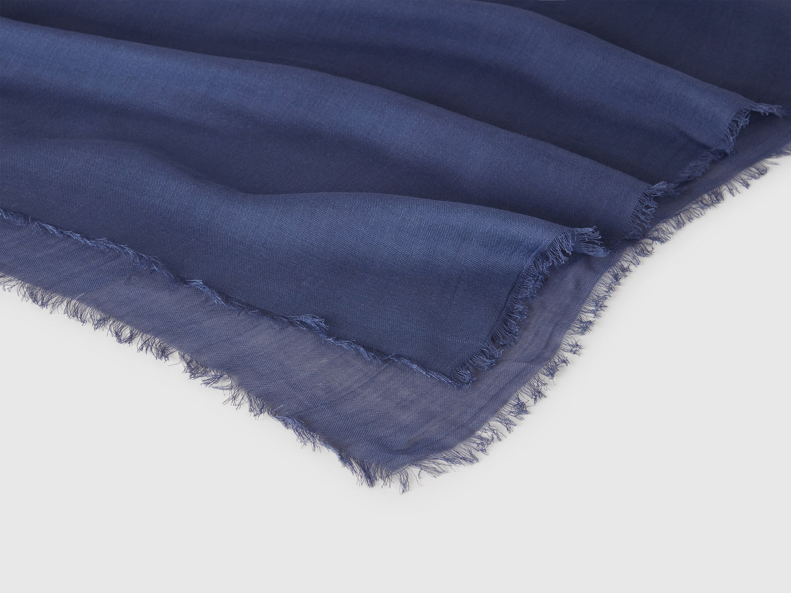 Sciarpa in seta e Modal da donna blu 2 | Benetton Outlet