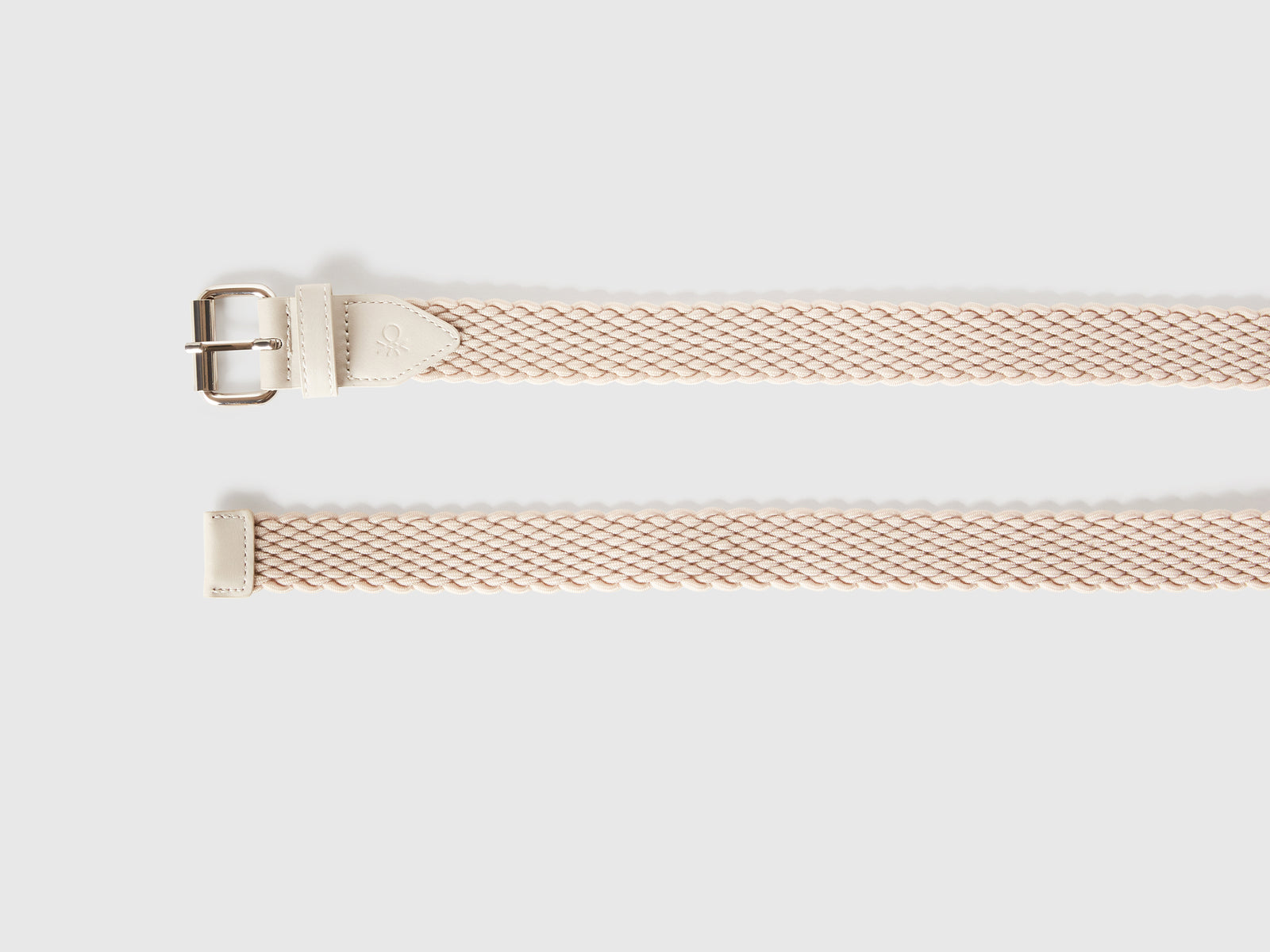 Cintura in nastro stretch da uomo beige 2 | Benetton Outlet